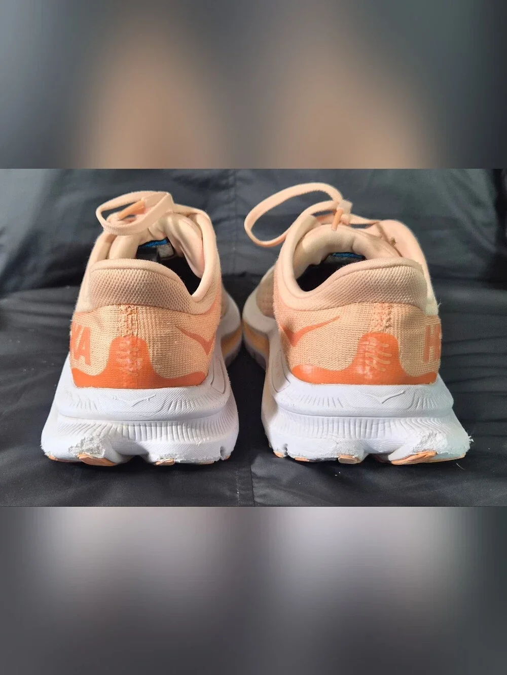 Women's HOKA ONE ONE Kawana ''Peach Parfait'' Running Shoes Sz. 7.5